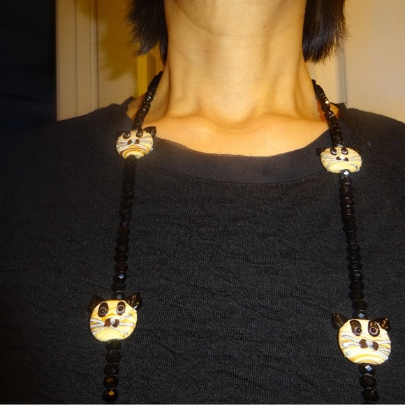 🌺[2/$40.00]🌺 Black Cat Women’s Necklace - Picture 7 of 8